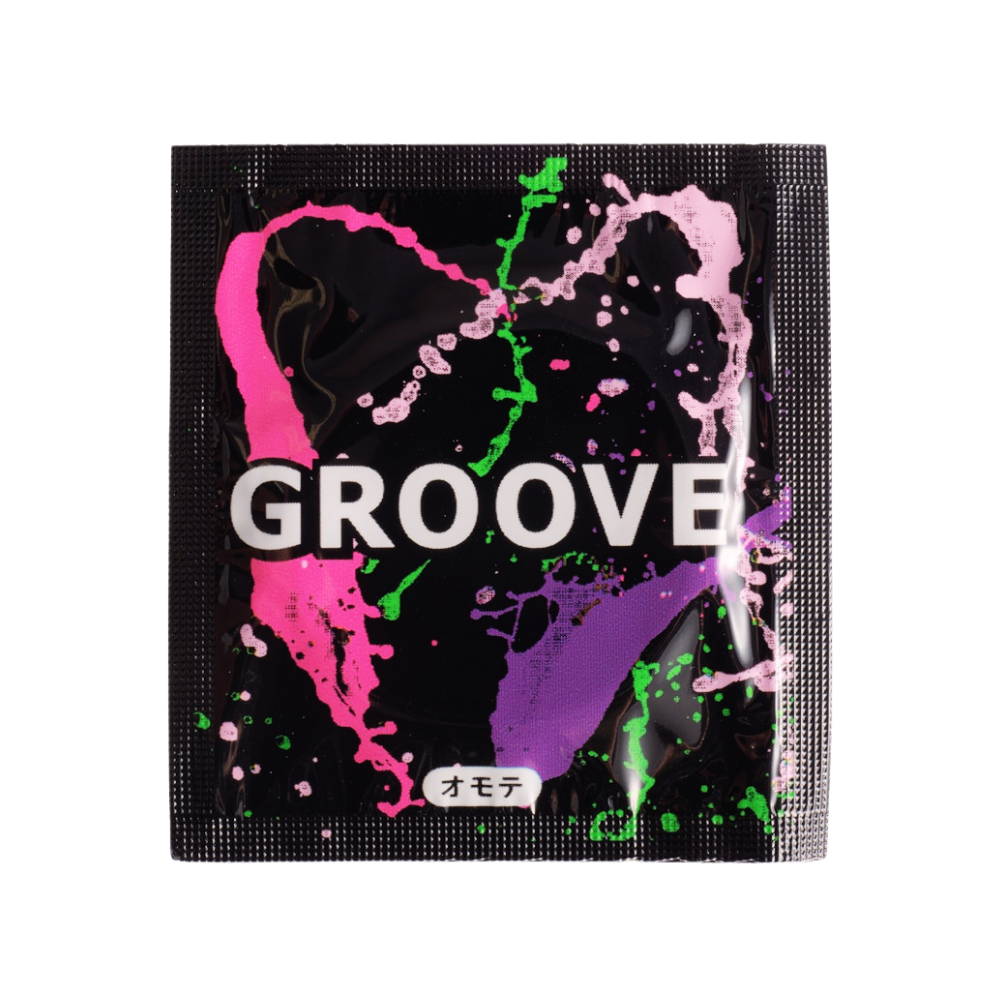 Okamoto GROOVE Large Size|6 Pieces Dual-Gel Latex Condoms Made in Japan