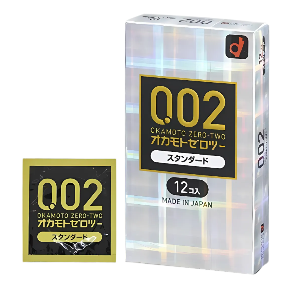 オカモト ゼロツー|12個入 日本製 0.02ミリ水系ポリウレタン製コンドーム