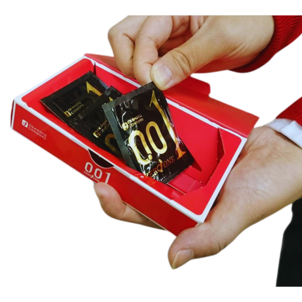 Okamoto Zero One|3 Pieces Ultra-Thin 0.01 mm Premium Condom