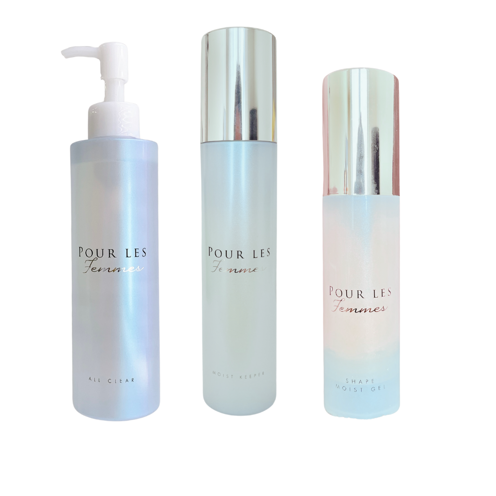 Pour Les Femmes Basic Skin Care Set|Polefam 3-Unit Set