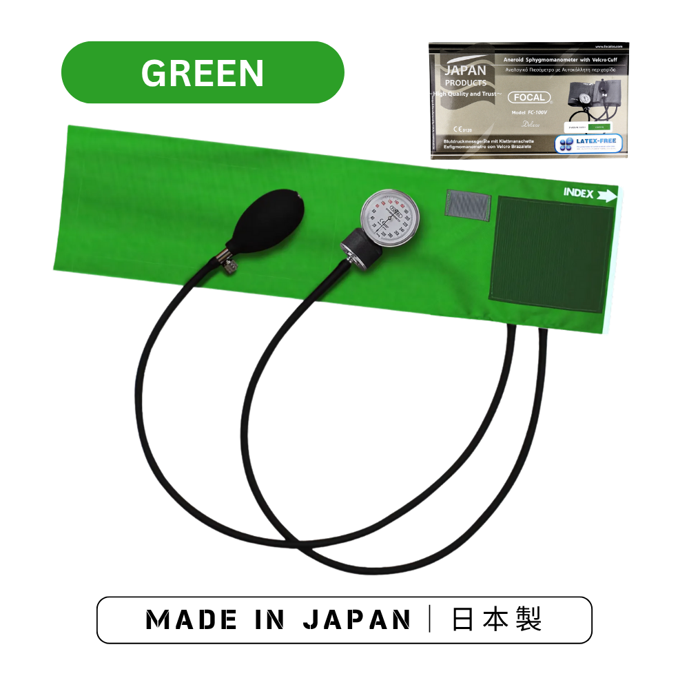 FOCAL FC-100V 日本手动血压计(多色尼龙臂带)