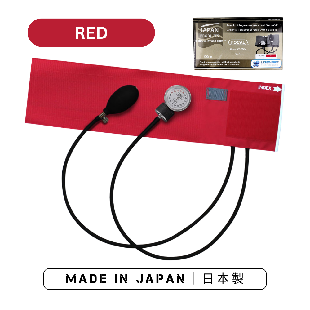FOCAL FC-100V 日本手动血压计(多色尼龙臂带)