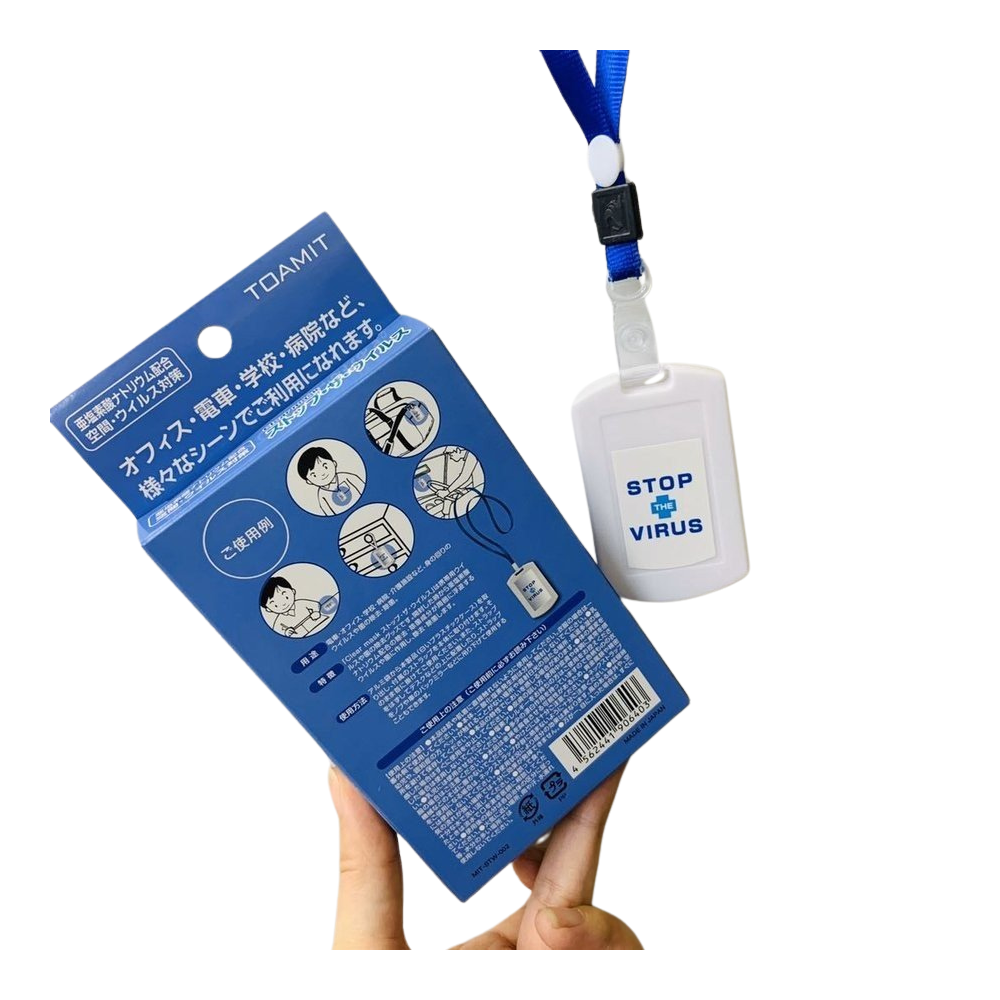 Stop Virus Air Sanitizer Card – Made in Japan
