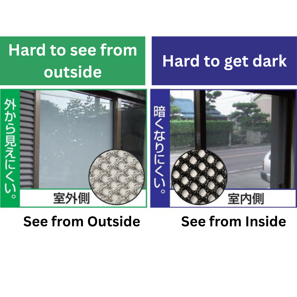 Window Heat & Sun Shade Sheet with Tape (2-Pack) – Made in Japan