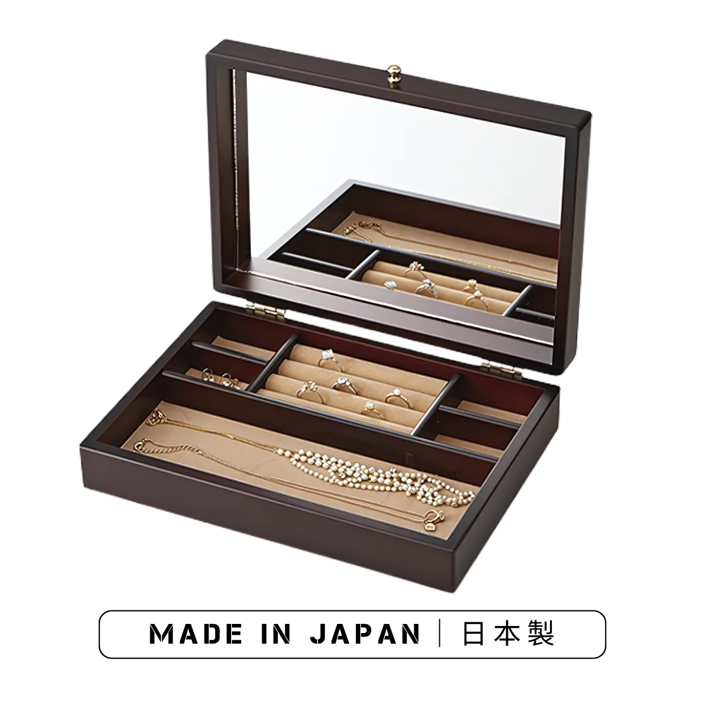 日本制造木质首饰盒｜静冈工匠手工制作