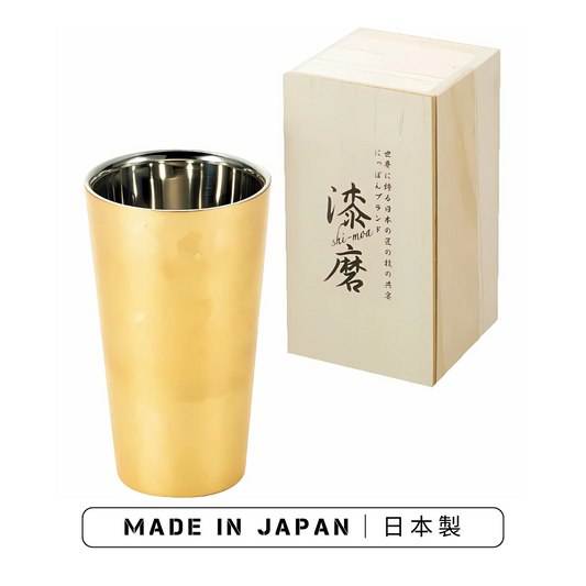 Kanazawa Gold Leaf Stainless Steel Cup – Double-Walled｜Made in Japan